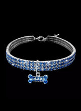 Load image into Gallery viewer, Chihuahua Crystal Bone Collar